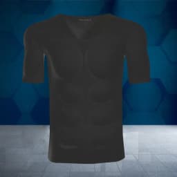 Men Body Shaper Fake Muscle Enhancers ABS Invisible Pads Top Cosplay Chest Shirts Soft Protection Fitness Muscular Undershirt