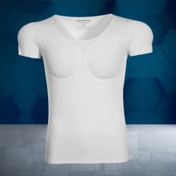Men Body Shaper Fake Muscle Enhancers ABS Invisible Pads Top Cosplay Chest Shirts Soft Protection Fitness Muscular Undershirt