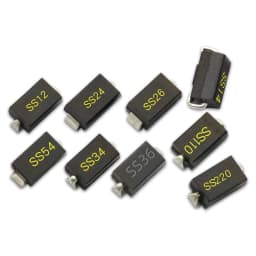 20PCS SMD Schottky Diode SS12 SMA SS14 1N5819 SS24 SB240 SS26 SR260 SS54 1N5824 SS34 1N5822 SR360 SS36 SS110 SB1100 SS2200