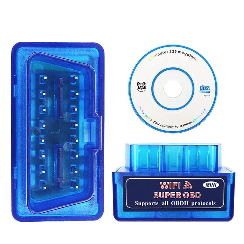 Mini ELM327 V2.1 Bluetooth-Compatible Wifi ELM327 V1.5 On Android IOS OBD II Code Reader