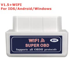 Mini ELM327 V2.1 Bluetooth-Compatible Wifi ELM327 V1.5 On Android IOS OBD II Code Reader