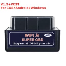Mini ELM327 V2.1 Bluetooth-Compatible Wifi ELM327 V1.5 On Android IOS OBD II Code Reader
