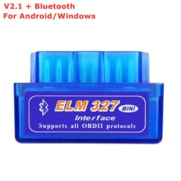 Mini ELM327 V2.1 Bluetooth-Compatible Wifi ELM327 V1.5 On Android IOS OBD II Code Reader