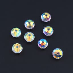 AAA quality 4/6/8mm faceted Rondelle Austria beads crystal ab glass round beads crystal loose beads for bracelet necklace making