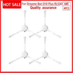 For Accessories Dreame Bot D10 Plus RLS3D Robot Vacuum Cleaner Hepa Filter Mop Main Side Brush Dust Bag Replacement Parts