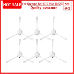 For Accessories Dreame Bot D10 Plus RLS3D Robot Vacuum Cleaner Hepa Filter Mop Main Side Brush Dust Bag Replacement Parts
