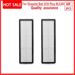 For Accessories Dreame Bot D10 Plus RLS3D Robot Vacuum Cleaner Hepa Filter Mop Main Side Brush Dust Bag Replacement Parts