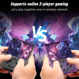 MIYOO Mini Plus Portable Retro Handheld Game Console 3.5-inch IPS HD Screen Children's Gift Linux System Classic Gaming Emulator