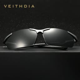 VEITHDIA Brand Designer Men's Sunglasses Aluminum Magnesium Polarized UV400 Sun Glasses Cycling Sports Male Outdoor Eyewear 6592