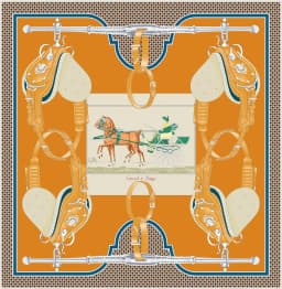 90cm Animal Horse Twill Silk Scarf Fashion Shawl Luxury Brand Square Scarf Women Hijab Bandana Foulard Neckerchief Head Scarves