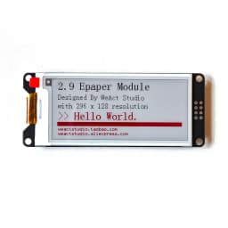 WeAct 2.9'' 2.13" 2.9 2.13 Inch Epaper Module E-paper E-Ink EInk Display Screen SPI Black-White Black-White-Red