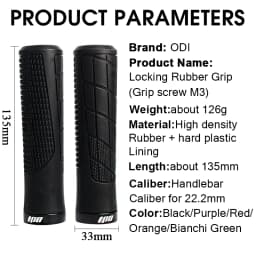 ODI Bike Handlebar Grips High Quality Mountain Bike Grips Non-slip Mtb Cuffs Shock Absorption Bike Handle Bicycle Accessories