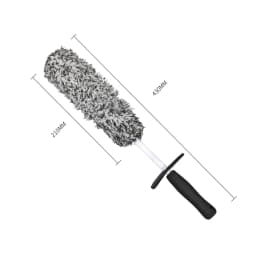 SEAMETAL Car Wash Microfiber Wheels Brush Non-Slip Ultra Soft Car Cleaning Gloves Mitt Car Wheel Spokes Brushes Car Accessories