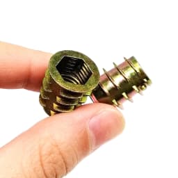 M4 M5 M6 M8 M10 Thickened Furniture Embedded Insert Nut Set Box Hex Socket Thread Wood Bed Cabinet Table E-nut High Quality