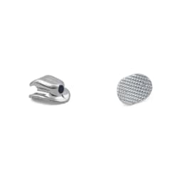 10Pcs Dental Orthodontic Lingual Buttons Metal Bondable Direct Eyelets Traction Hook Dentistry Accessories Materials