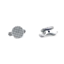 10Pcs Dental Orthodontic Lingual Buttons Metal Bondable Direct Eyelets Traction Hook Dentistry Accessories Materials