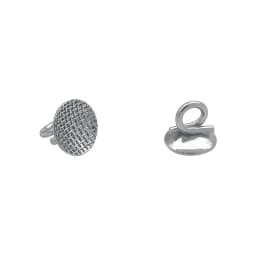 10Pcs Dental Orthodontic Lingual Buttons Metal Bondable Direct Eyelets Traction Hook Dentistry Accessories Materials
