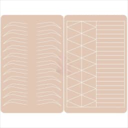 1pcs Microblading 2 Side Thick Tattoo Eyebrow & Lips Practice Skin No Ink Required Permanent Makeup Training New For Beginner