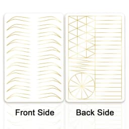 1pcs Microblading 2 Side Thick Tattoo Eyebrow & Lips Practice Skin No Ink Required Permanent Makeup Training New For Beginner