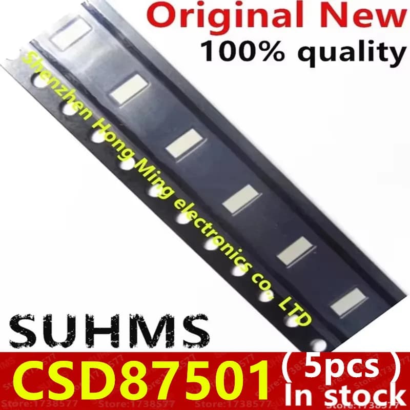 (5piece)100% New CSD87501 CSD87501L XFLGA-10 Chipset