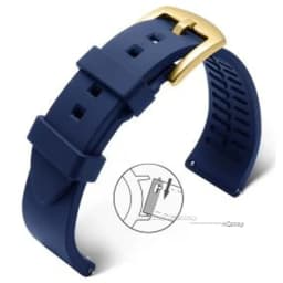 Quick Release Silicone Rubber Watch Strap 20mm 22mm Sports Watchband Black Green Orange Blue Wristband Bracelets 18 19 21 24mm