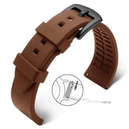 Quick Release Silicone Rubber Watch Strap 20mm 22mm Sports Watchband Black Green Orange Blue Wristband Bracelets 18 19 21 24mm