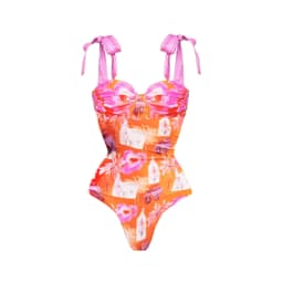 Push Up One Piece Swimsuit With Cover Up Sexy Swimwear Women 2025 Printed Swim Suits Female Bikinis Sliming Bodysuit Beachwear