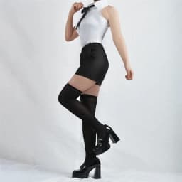 Anime Chainsaw Man Reze Cosplay Chainsaw Woman Cosplay Costume Bomb Shirt Outfits Tie Short Neck Reze Wig Halloween Clothing
