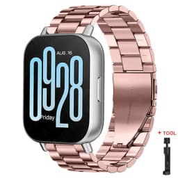 22mm Stainless Steel Strap for Redmi Watch 5 Active 5 Lite Metal Band for Xiaomi Redmi Watch 3 Active 3 Lite Bracelet Wristband