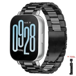 22mm Stainless Steel Strap for Redmi Watch 5 Active 5 Lite Metal Band for Xiaomi Redmi Watch 3 Active 3 Lite Bracelet Wristband