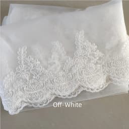 Mantilla Lace Wedding Veil Fingertip Length Veil Metal Comb