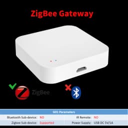 Tuya Zigbee Hub Wireless Multi Mode Gateway For Smart Home Automation for ZigBee Devices Via Smart Life