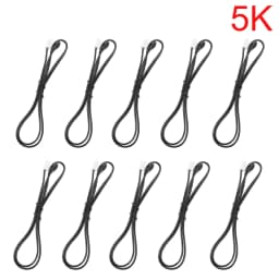 10PCS Universal Air Conditioning Temperature Sensor Rubber Copper Head 5k 10K 15k 20K 25K 50K Solar Electric Water Heater Sensor