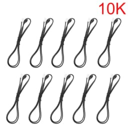 10PCS Universal Air Conditioning Temperature Sensor Rubber Copper Head 5k 10K 15k 20K 25K 50K Solar Electric Water Heater Sensor