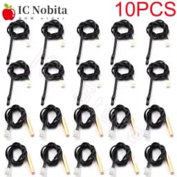 10PCS Universal Air Conditioning Temperature Sensor Rubber Copper Head 5k 10K 15k 20K 25K 50K Solar Electric Water Heater Sensor