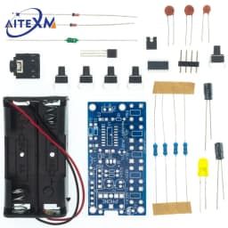 DIY Electronic Kits Wireless Stereo FM Radio Receiver Module PCB 76MHz-108MHz DC 1.8V-3.6V
