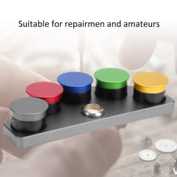 Watch Oiler Watch Oiler Kit Alloy Five Holes Watch Oil Dishes Oil Cup Watch Repairing Part Accessory Watch Repairing Oiler Stand