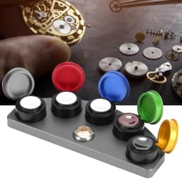 Watch Oiler Watch Oiler Kit Alloy Five Holes Watch Oil Dishes Oil Cup Watch Repairing Part Accessory Watch Repairing Oiler Stand
