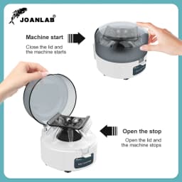 JOANLAB Mini Centrifuge Machine Pcr Plasma Centrifuge Lab Microcentrifuge 4000rpm 7000rpm For 0.2/1.5/2ml Centrifuge Tube