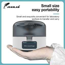 JOANLAB Mini Centrifuge Machine Pcr Plasma Centrifuge Lab Microcentrifuge 4000rpm 7000rpm For 0.2/1.5/2ml Centrifuge Tube