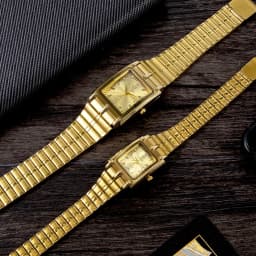 LIEBIG Luxury Gold Steel Bracelet Wristwatches Female Male Clock Golden Quartz Watch For Men Women Watches Relogio Masculino