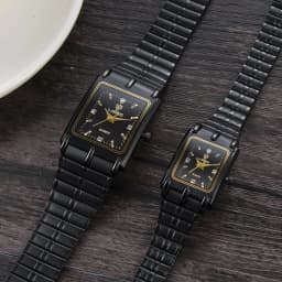 LIEBIG Luxury Gold Steel Bracelet Wristwatches Female Male Clock Golden Quartz Watch For Men Women Watches Relogio Masculino