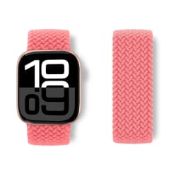 Braided solo loop Strap For apple Watch 10 11 Band 44mm 40mm 45mm 46mm 49mm 41mm correa Bracelet iWatch series SE 8 9 Ultra 2 3