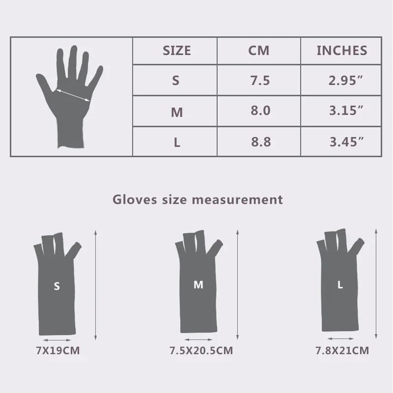 Gloves CottonSupport Hand Brace Women Men Therapy Wristband Gloves