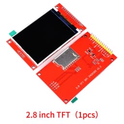 TFT LCD Display Module 1.44/1.8/2.0/2.4/2.8 inch IPS 7Pin SPI Screen ST7735/ILI9341 Driver Touch Panel 320x240 For Arduino ESP32