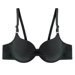 Women's Sexy Cotton Gathered Bra Deep V Underwire Ladied Brassiere Push Up Lingerie Solid Bras Backless Intimate Underwear