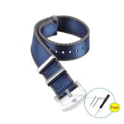 Premium-grade Nylon Strap 18mm 20mm 22mm Braided Canvas Watch Band Men Women Soft Sport Military Bracelet Accessories