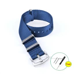 Premium-grade Nylon Strap 18mm 20mm 22mm Braided Canvas Watch Band Men Women Soft Sport Military Bracelet Accessories