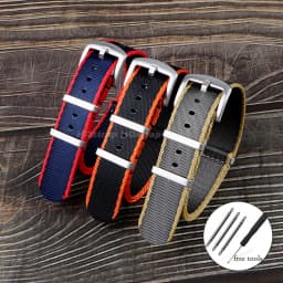 Premium-grade Nylon Strap 18mm 20mm 22mm Braided Canvas Watch Band Men Women Soft Sport Military Bracelet Accessories