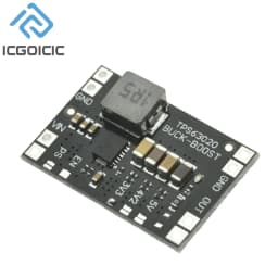 TPS63020 3.3V 4.2V 5V Lithium Battery Automatic Boost Buck Step Up Down Module XL63020 Microcontroller Power Low Ripple